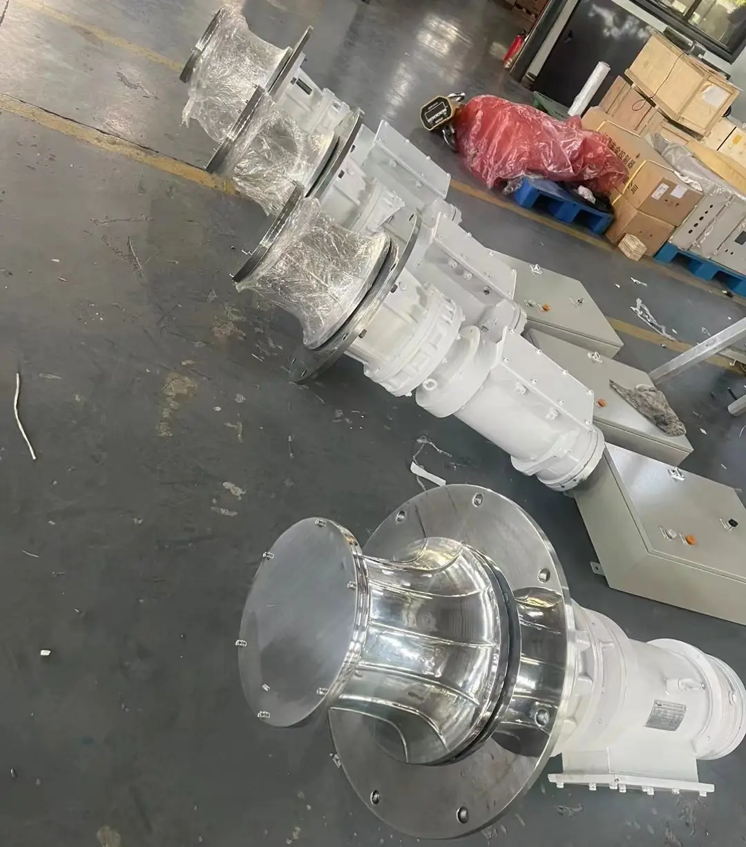 Marine Parts Boat Stainless Steel 20kn Hydraulic Electric Anchor Capstan side view