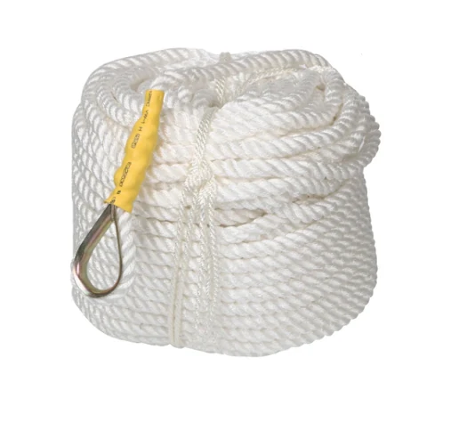 High tenacity twisted pp polyester marine mooring/Towing nylon rope/line for Ship/Vessel/Boat