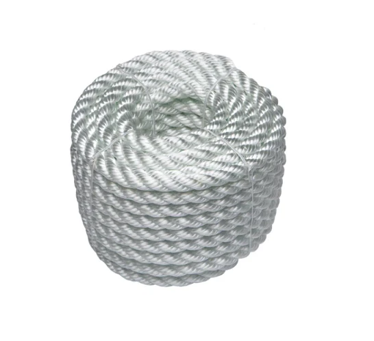 High tenacity twisted pp polyester marine mooring/Towing nylon rope/line for Ship/Vessel/Boat side view