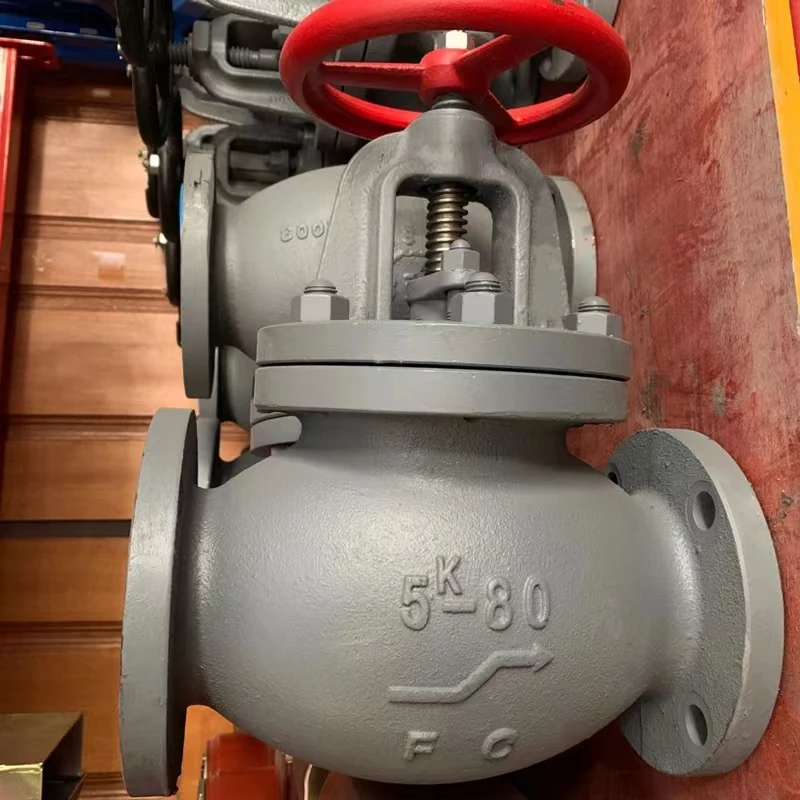 Marine Bronze Globe Valve/Stainless Steel/Copper Electric/Hydraulic/Hand Stop Valve in Ship/Vessel/Boat detail view