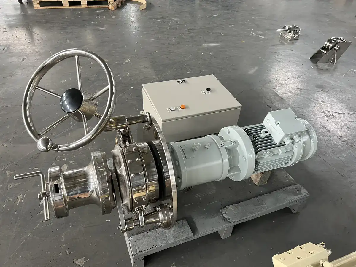Marine vertical capstan Stainless Steel Electric Anchor Windlass/Winch for Ship side view