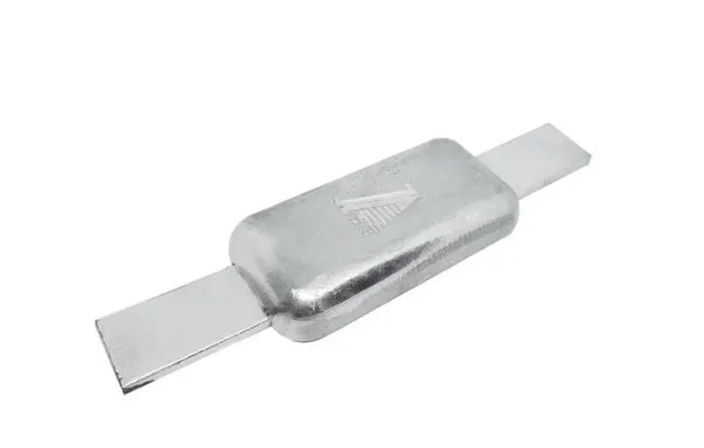 Bolted/Welding Type Marine Zinc Anodes Marine anti-corrosion zinc block Sacrificial zinc anodes for boat