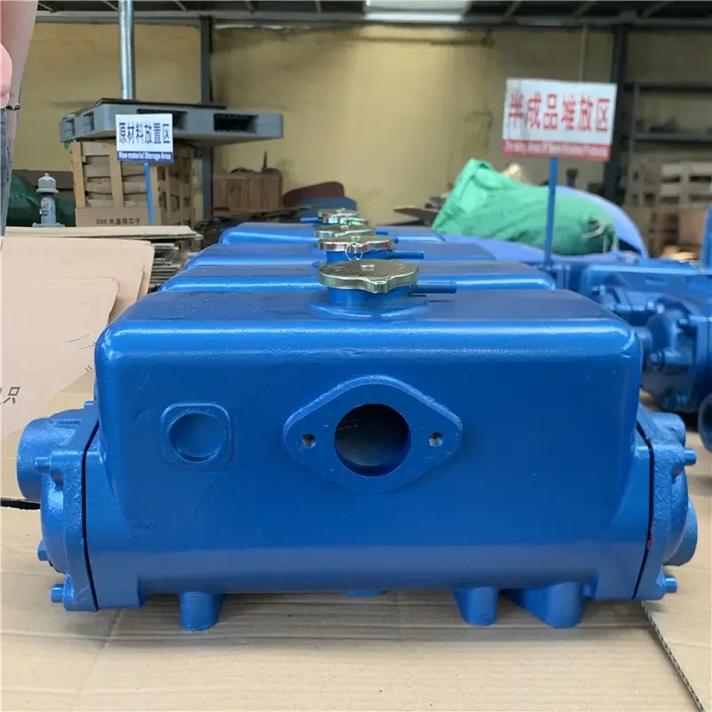 Marine Stainless Steel/Carbon Steel Sea Water Heat Exchanger side view