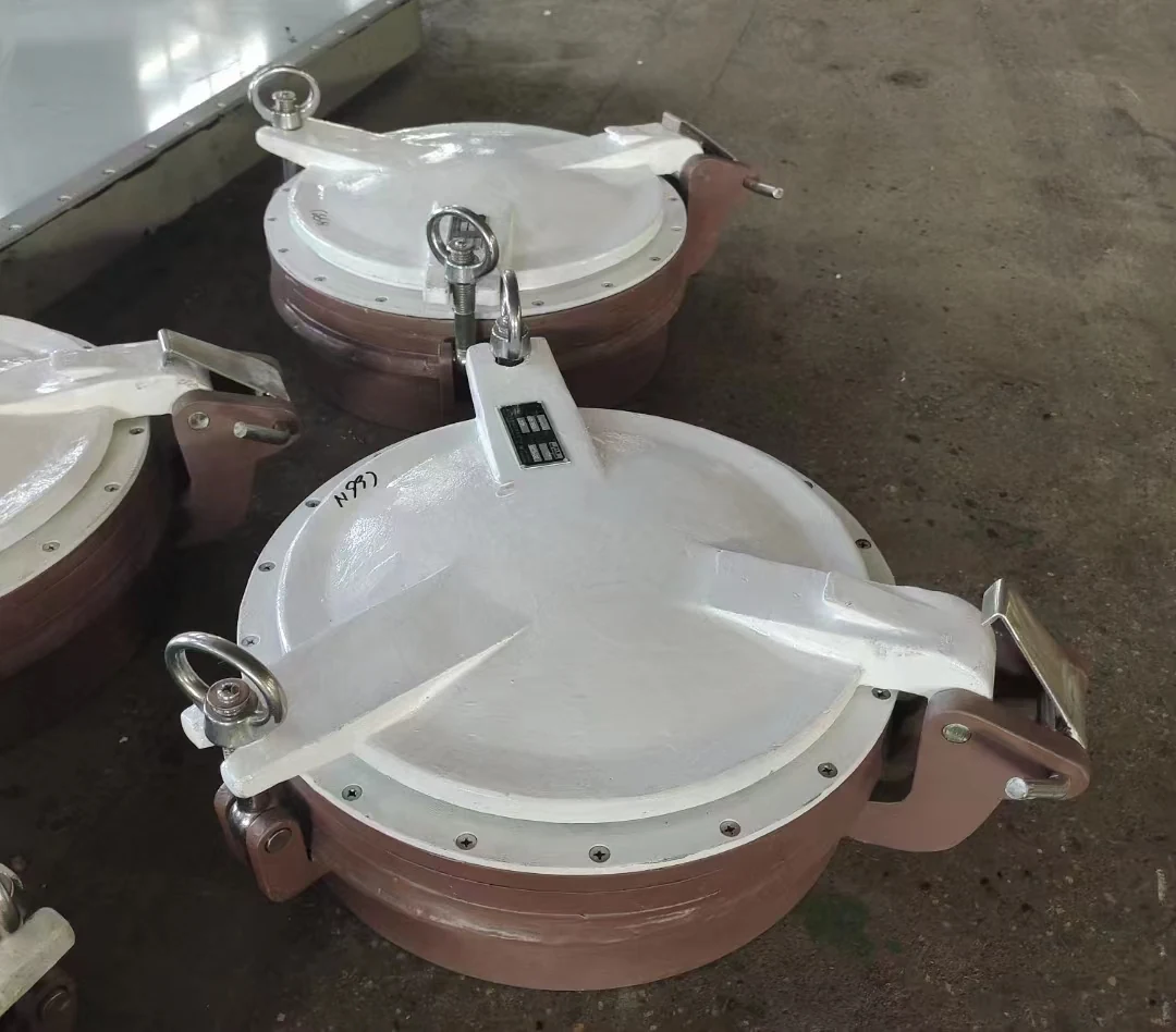 Ship Side Scuttles φ250,φ300, φ350 Marine Aluminum Portholes/Side scuttles in ship assembly detail