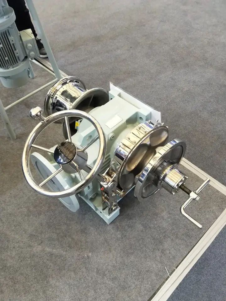 Double Drum Marine Horizontal Hydraulic Stainless Steel Boat Winch/Windlass for Ship assembly detail