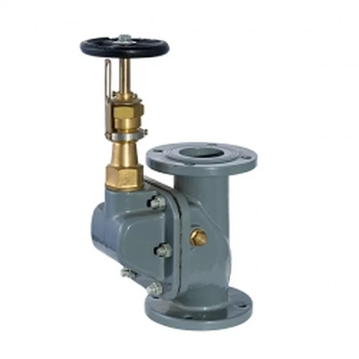 Storm Valve in ship marine Bronze/Steel/Copper/brass storm valve angle type Vertical type with handle detail view