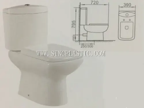 Toilets P-TRAP:180 NC025948 plastic houseware product photograph