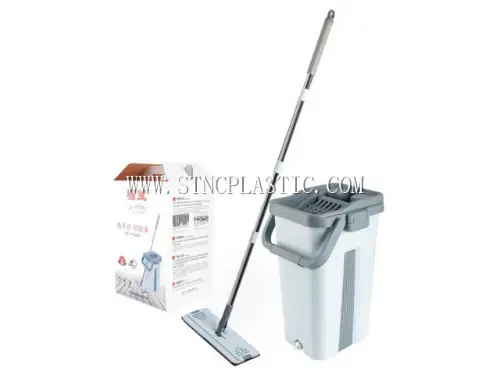 Free Hand Washing Screen Floor Wiper With Bucket Set NC029269 plastic houseware product photograph