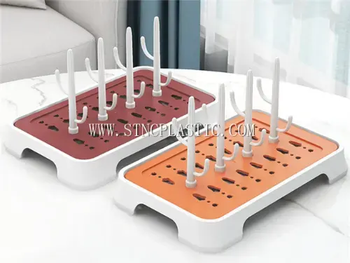 Milk Bottle Sotrage Holder With Tray S NC029883 plastic houseware product photograph