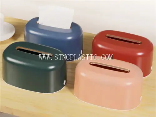 Plastic Rectangular Tissue Box NC030871 from the Napkin And Tissue Box range