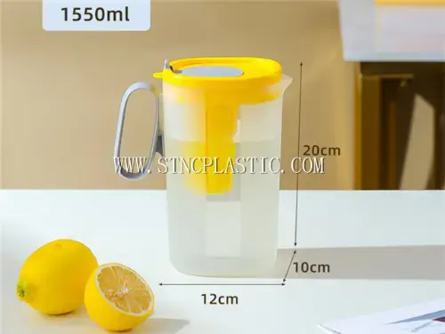 1550ml Plastic Color Bump Cold Water Kettle NC031052 plastic houseware product photograph