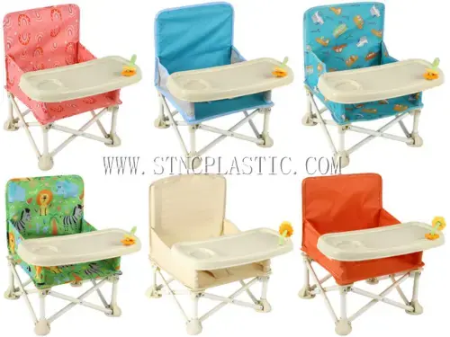 Baby Portable Folding Dining Chair Xl(car/Animal/Rainbow) NC031977 plastic houseware product photograph