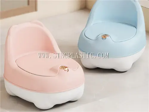 Litter Bear Design Plastic Baby Training Potty NC032834 plastic houseware product photograph