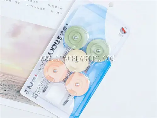 5PCS Sticky Wall Hook NC033061 plastic houseware product photograph