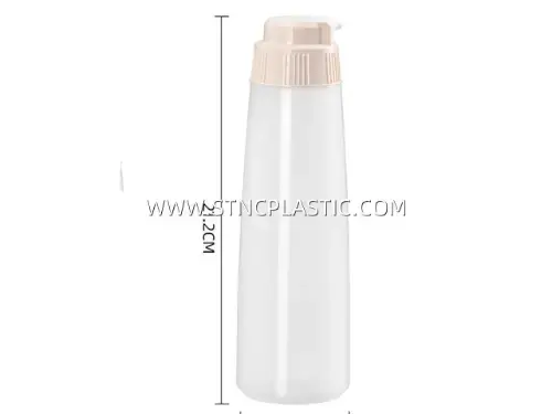 Plastic Measuring Sauce Bottle 500ML NC033402 plastic houseware product photograph