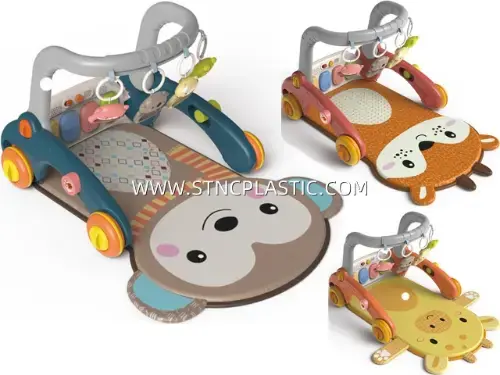 5-In-1 Baby Foot Piano With Sand Rattle(monkey/Deer/Giraffe) NC033621 plastic houseware product photograph