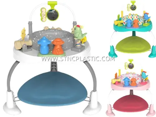 Multifunction 2-In-1 Baby Elastic Bouncing Chair White/Green/Pink NC033623 plastic houseware product photograph