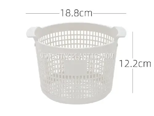 Circular Desktop Storage Basket NC033840 plastic houseware product photograph