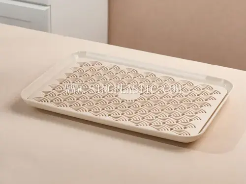 Plastic Multi-Function 2-Layer Storage Tray NC034211 from the Plastic Plate And Tray range