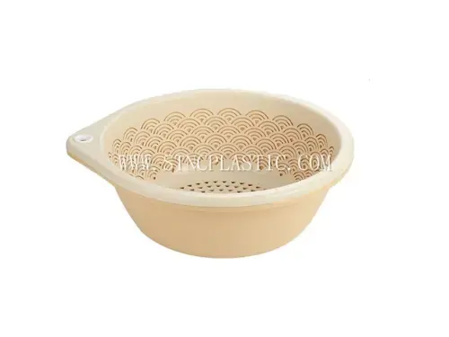 Plastic 2-In-1 Yunjin Drainage Sieve M NC034221 plastic houseware product photograph