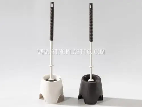 Plastic Toilet Brush Set NC034419 plastic houseware product photograph