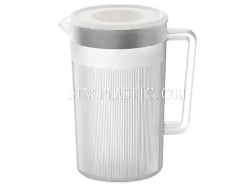 2.4L Plastic Vertical Stripe Cold Water Jug NC035046 plastic houseware product photograph
