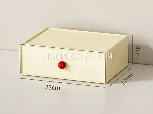 Dopamine-Style Combined Storage Box Wht 1 Tall Drawer NC035171 plastic houseware product photograph
