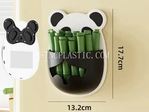 Self-Adhesive Cartoon Panda Food Sealing Clips NC035195 plastic houseware product photograph