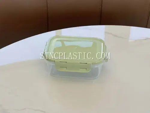 Plastic Rectangular Fresh Keeping Box 1.3L NC035363 plastic houseware product photograph
