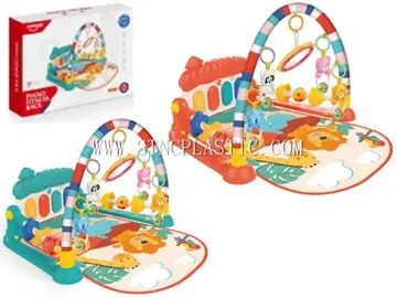 Baby Floor Training Musical Gym Mat With Fence NC027919