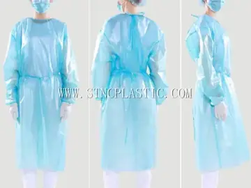 Isolation Gown 30G Yellow/Blue NC027966