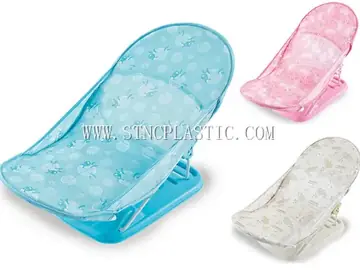 Adjustable Baby Bath Chair Blue/Pink/Beige NC028145