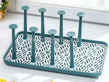 Bottle Draining Rack With Sieve Board Large NC029217