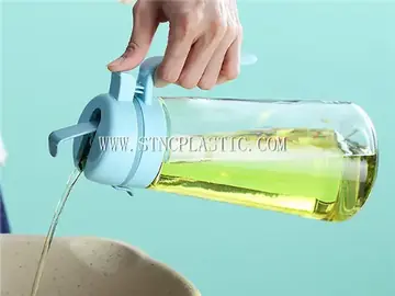 Automatic Opening And Closing Glass Oil Bottle (850ml) NC029681