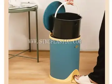 Light Luxury Slow Falling Trash Can 8L NC030605
