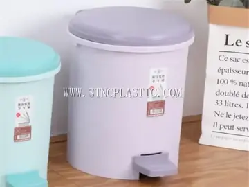 Plastic Round Hydraulic Trash Can 10L NC030610