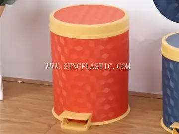 PU Leather Solid Grain Garbage Can 8L NC030612