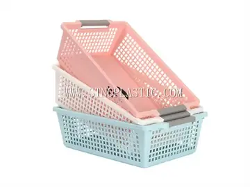 Rectangle Plastic Storage Basket S NC030656