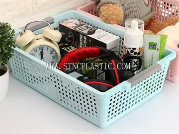 Rectangle Plastic Storage Basket L NC030658