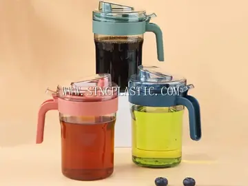 Plastic Seasoning Box With Handle&Cover 500ML NC030681