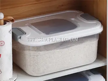 7.5L Transparent Rice Container With Flip Cover NC030704