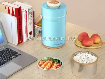 1.6L Colourful Color 304SS Heat Preservation Pot With Vegetable Grids NC030770