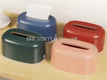 Plastic Rectangular Tissue Box NC030871