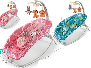 Multifunction Baby Cardle Folding Rocking Cradle-Blue/Pink NC031329