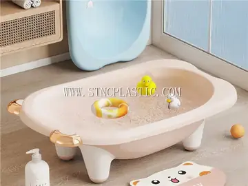 Litter Bear Design Plastic Baby Tub NC032833