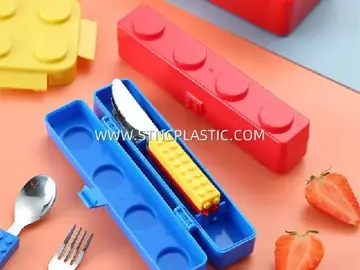 Buildig Block Portable Fork/Knife/Spoon 3pcs/Set NC033379