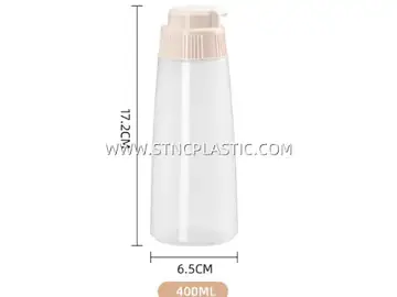 Plastic Measuring Sauce Bottle 400ML NC033403