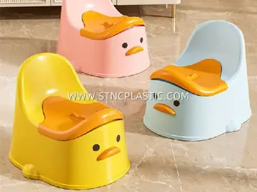 Plastic Cuddly Duck Baby Potty NC033409