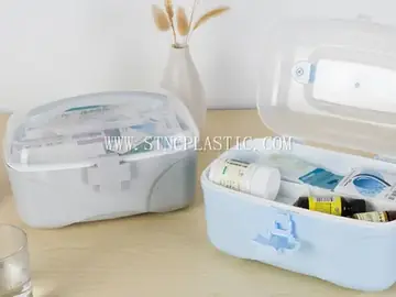 Plastic Medicine Box With Handle NC033916