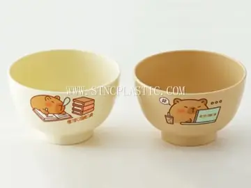 Plastic Cartoon Dolphine Food Bowl 530ml NC034292